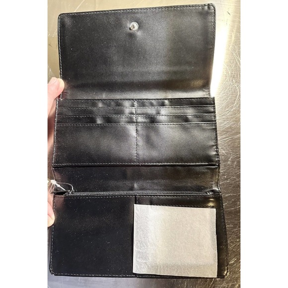 Disney long wallet Mikey Mouse Donald Duck Goofy character purse Credit Card ID - Picture 2 of 7